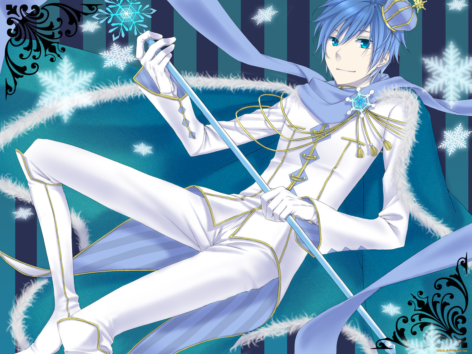 , vocaloid, kaito